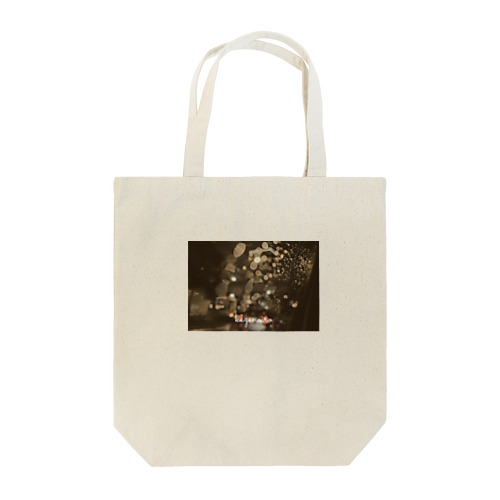 rainy night Tote Bag