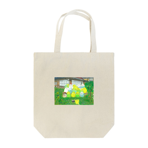 インコ集合写真 Tote Bag