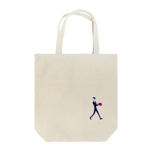 プレゼントと男性 Tote Bag