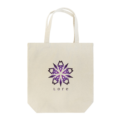 Lore（PURPLE） トートバッグ