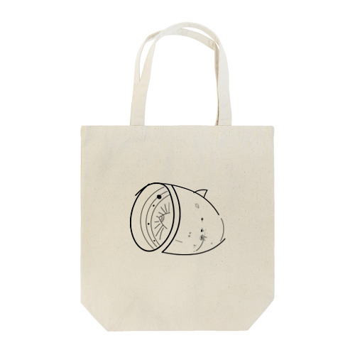 飛行機のエンジン Tote Bag