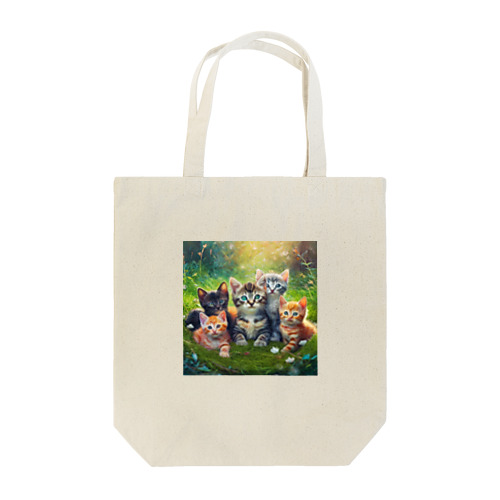 猫ちゃん大集合 Tote Bag