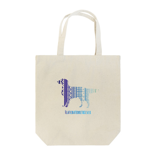 波ーフラットコーテッド Tote Bag