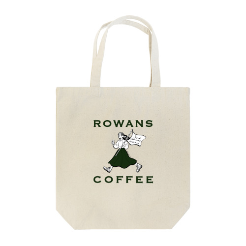 Rowans coffee Happy 3 years トートバッグ