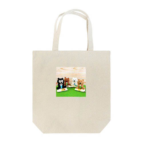 クリームソーダを持ったクマたち Tote Bag