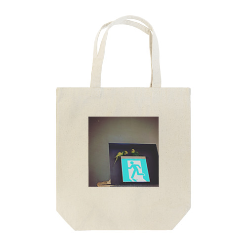 emergency exit Tote Bag