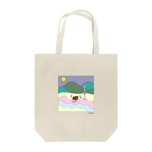 hair salon in the night Tote Bag