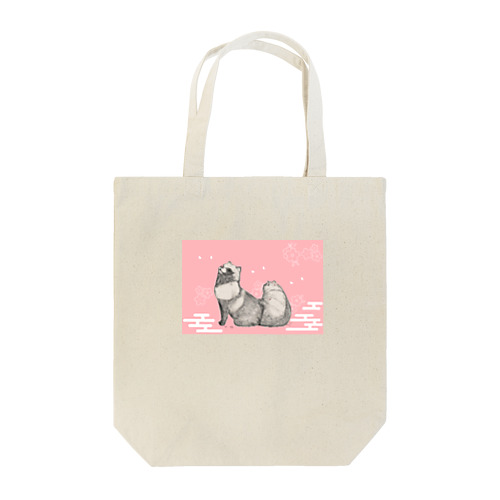 桜タヌキ Tote Bag
