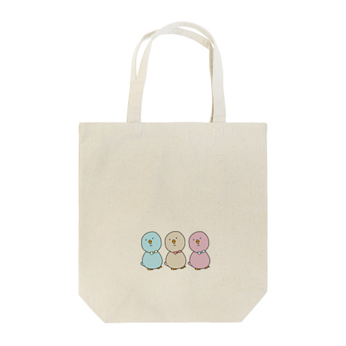 ちょっと太った三兄弟のトートバッグ Tote Bag