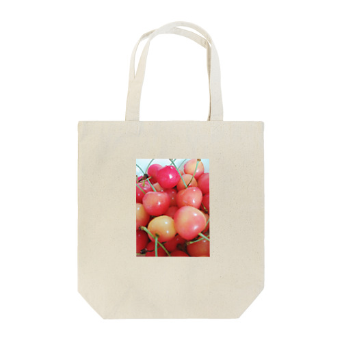 瑞々しいさくらんぼシリーズ Tote Bag