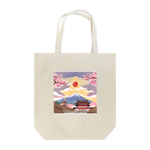 富士の四季　夕 Tote Bag