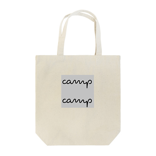 camp camp -ロゴ- Tote Bag