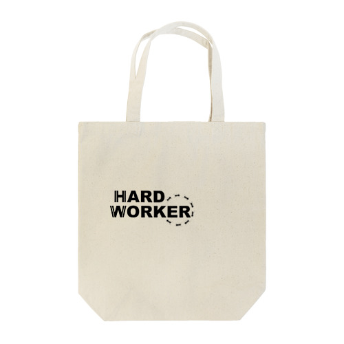 働き者（淡色用） Tote Bag