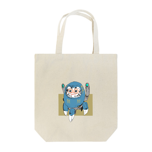 ダルマロボ 青 Tote Bag