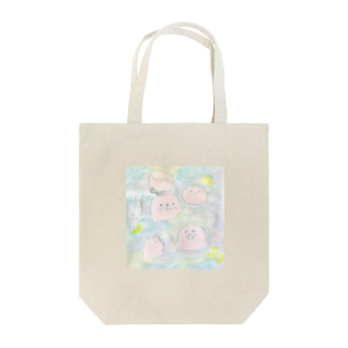 海の生き物フレーバー Tote Bag