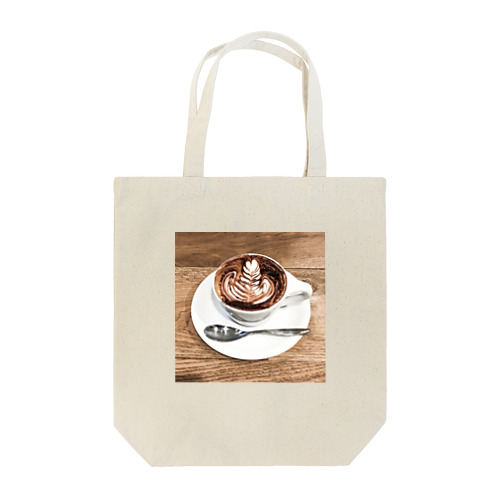 cappuccino 《digital》 Tote Bag
