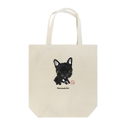 フレンチブル（名前入り） Tote Bag