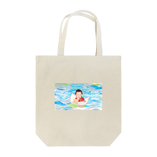 桃から生まれたももかちゃん Tote Bag