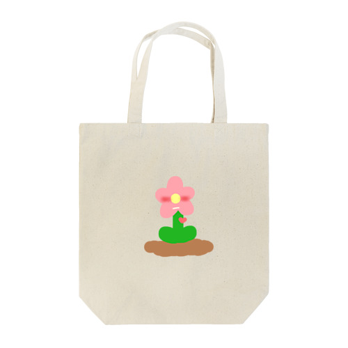 ドキドキ恋するフラワーさん Tote Bag