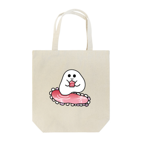 石ころポユ君ーインカローズ Tote Bag