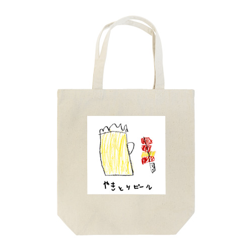 やきとりビール Tote Bag