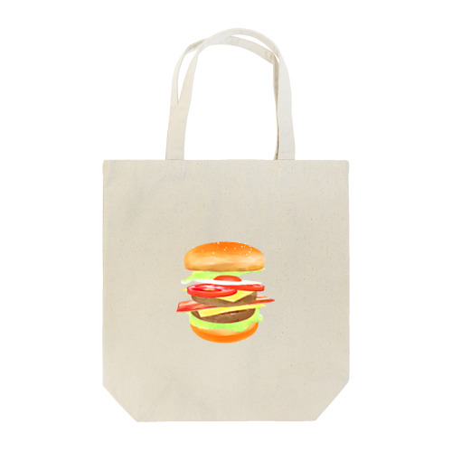 Bounce Burger Tote Bag