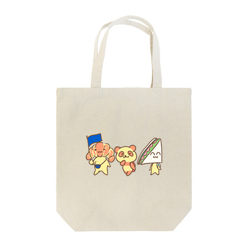 【SUZURI旅するパン企画】パン観光 Tote Bag