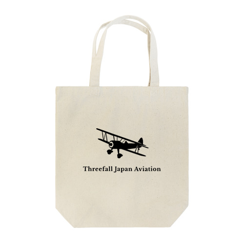 【Threefall Japan Aviation 】公式ロゴグッズ トートバッグ