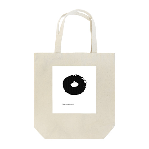 白川香翠　墨の雑貨　ドーナツ Tote Bag