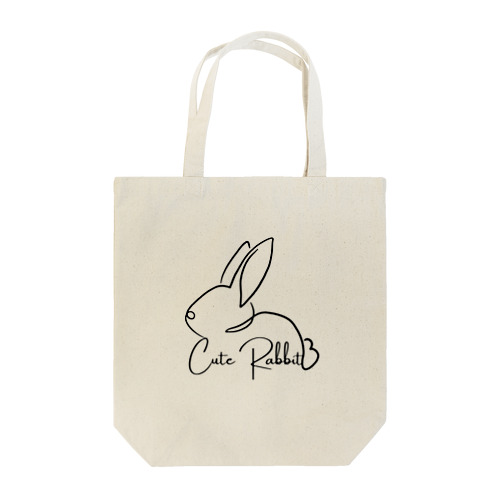 Cute Rabbit トートバッグ