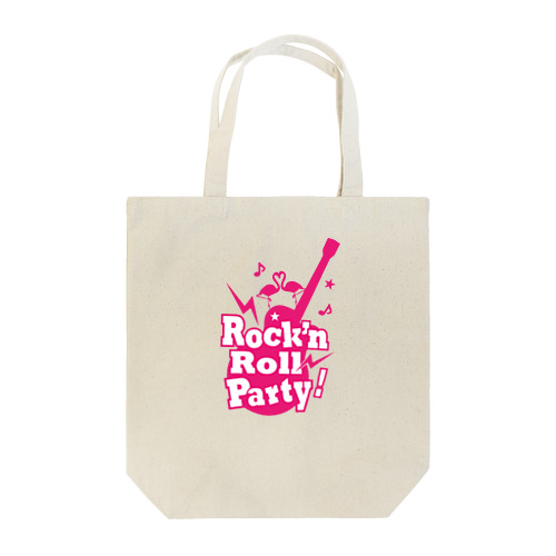 Rock'n Roll Party pink Tote Bag