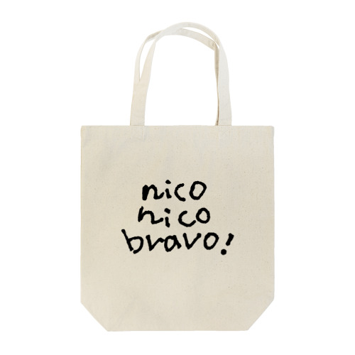 nico-nico-bravo! ブラボー Tote Bag