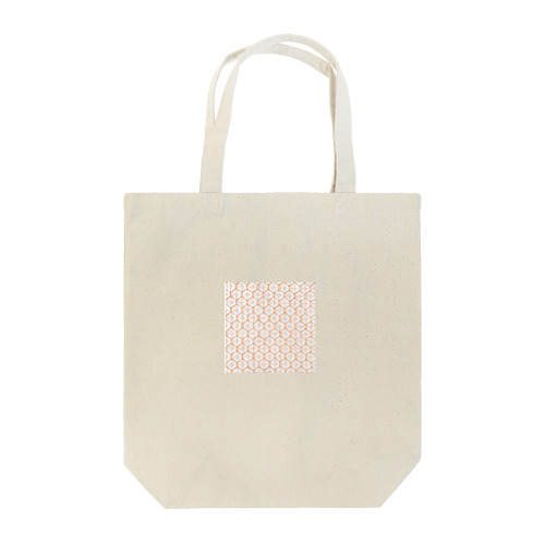 手縫い刺し子柄　ご長寿柄亀甲花刺し Tote Bag