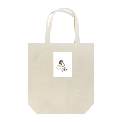 ぽこぽこうさぎ Tote Bag