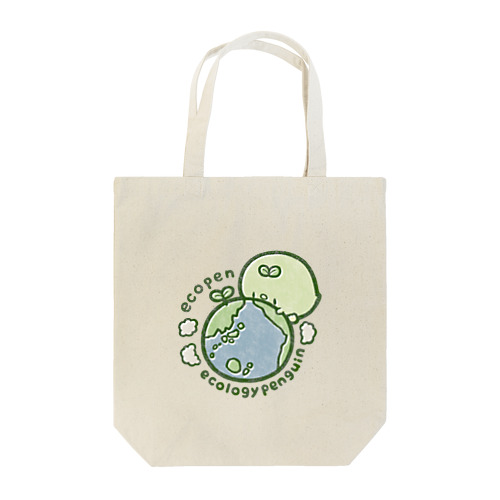 エコなペンギン Tote Bag