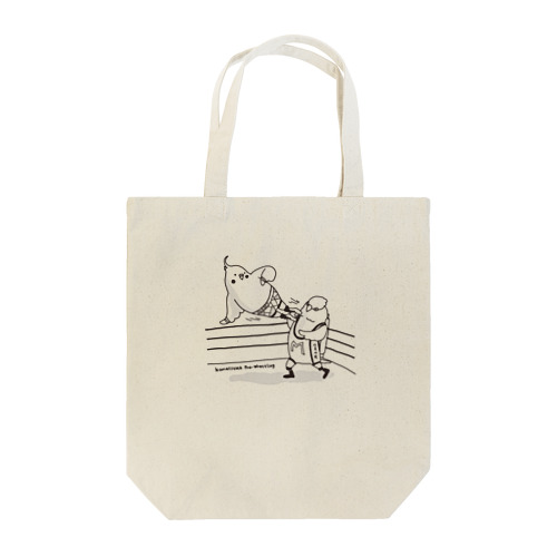 オカメさんドロップキック Tote Bag