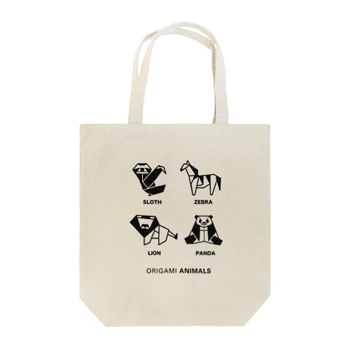 ORIGAMI ANIMALS Tote Bag
