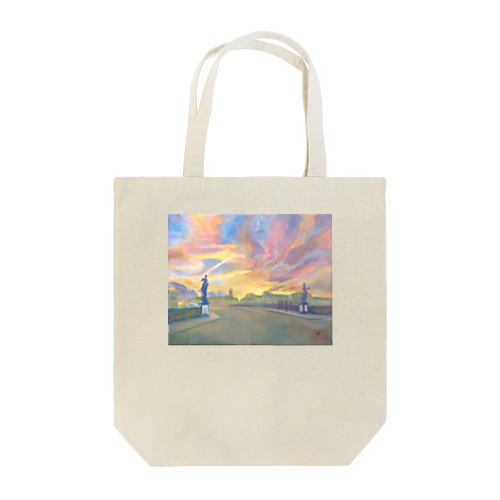 トリニタ橋夕焼け Tote Bag