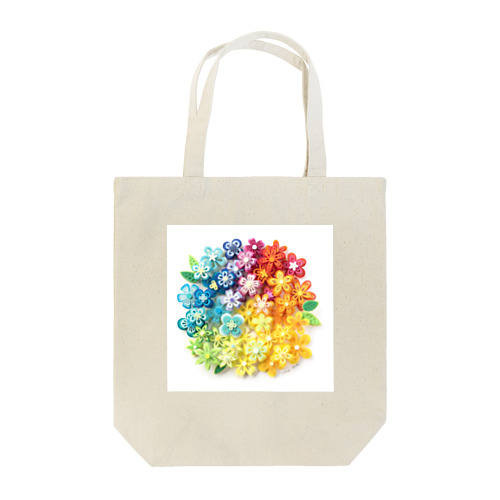 Flower_color Tote Bag