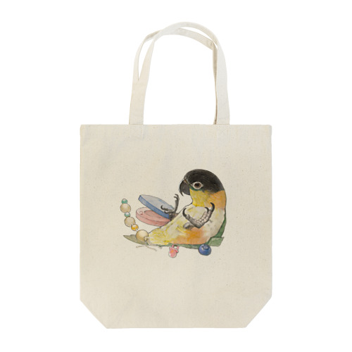 転がるズグロ　 Tote Bag