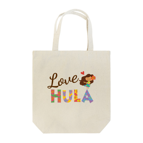 Love HULA KAPUA Tote Bag