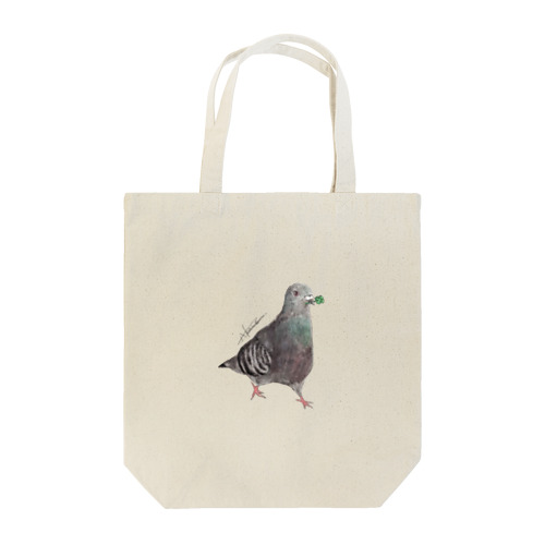 クローバーと鳩 Tote Bag