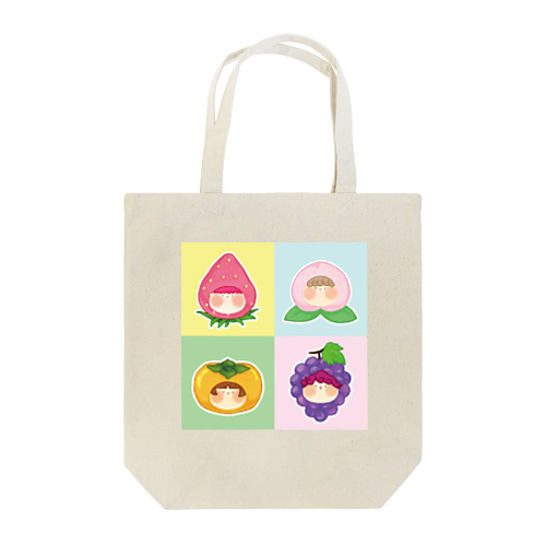 フルーツカルテット Tote Bag