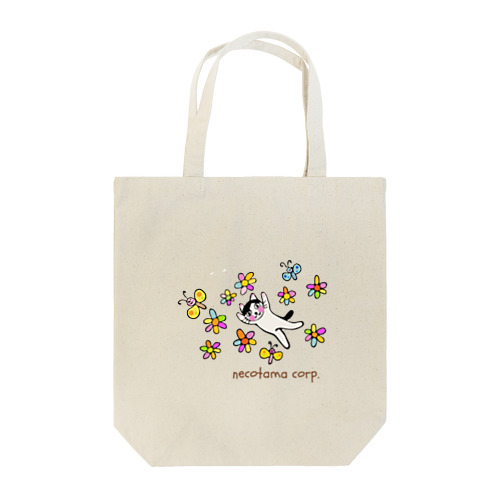 ジャッキーしあわせフラワー Tote Bag