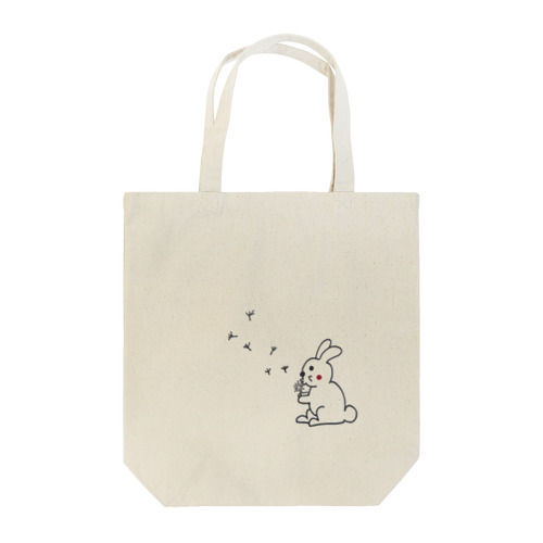たんぽぽ ウサギ Tote Bag