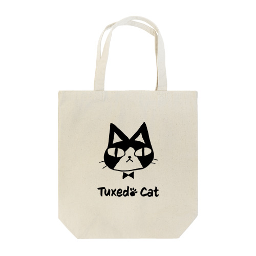 Tuxedo Cat Tote Bag