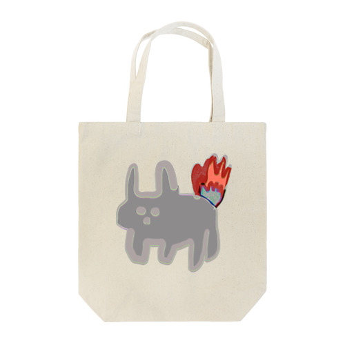 燃える犬 Tote Bag