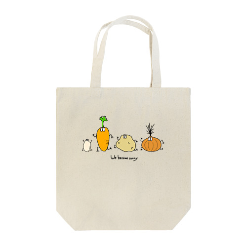 We are curry(カラー) Tote Bag