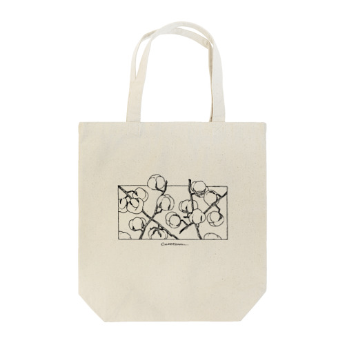 コットンフラワートートバック Tote Bag