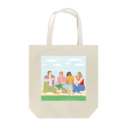 みんなでピクニック Tote Bag